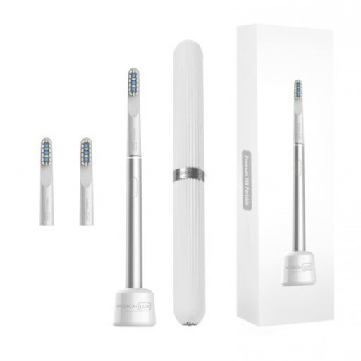 Електрична зубна щітка Medica+ Lux 10Х Portable Silver (MD-112447)