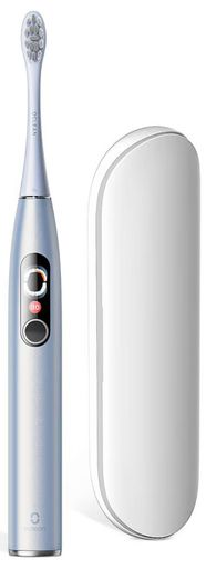 Электрическая зубная щетка Oclean X Plus Pro Digital Silver (6970810556179)