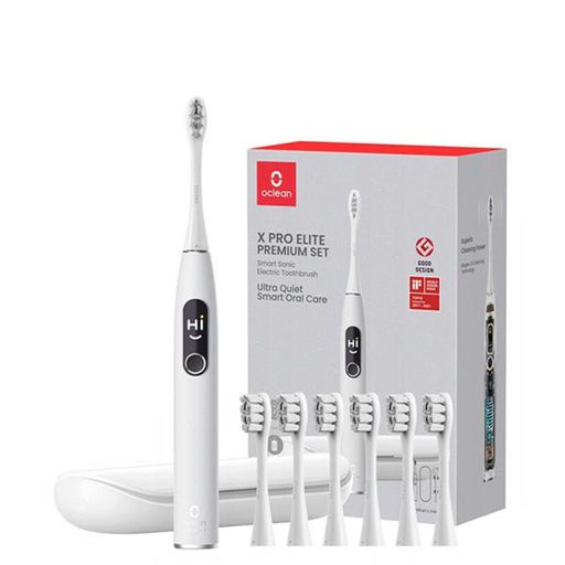 Электрическая зубная щетка Oclean X Pro Elite Premium Set + 6 насадок Grey (6970810552089)