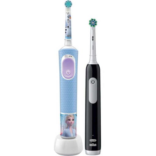 Набір електричних зубних щіток Oral-B Pro Series 1 D305.513.3 + Pro Kids D103.413.2K Frozen (Family Edition) Europe