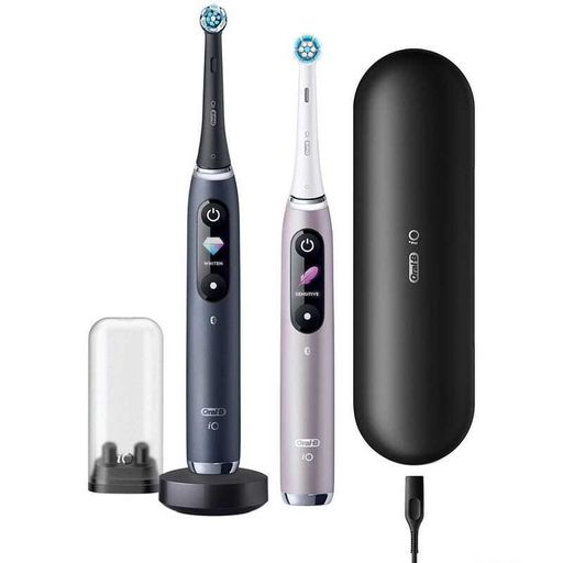 Набір електричних зубних щіток Oral-B iO Series 9 Duo Black Onyx/Rose Quartz iOM9d.2J2.2AD Europe