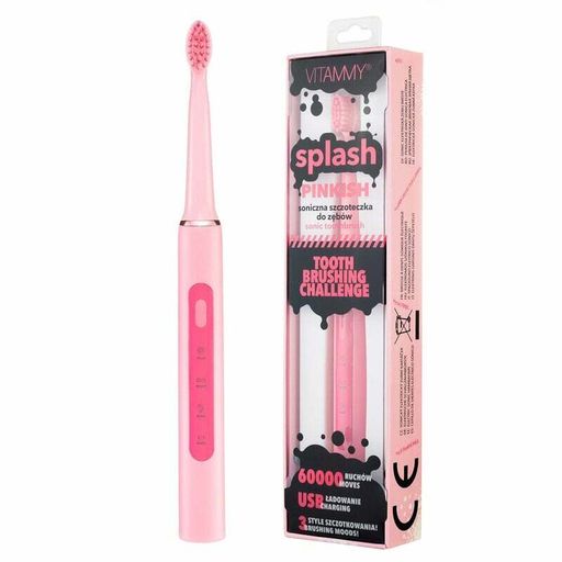 Електрична зубна щітка Vitammy Splash Pink (TOW017184)