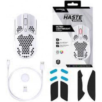 Ігрова миша HyperX Pulsefire Haste WL, White - фото 2