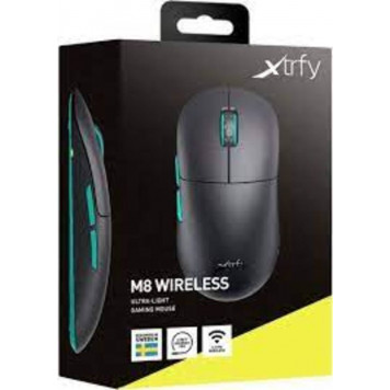Ігрова миша Xtrfy M8, WL/USB-A, RGB, Чорний - фото 2