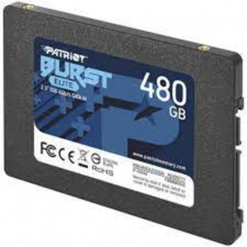 Накопитель SSD 2.5" 480GB Burst Elite Patriot (PBE480GS25SSDR) - фото 1