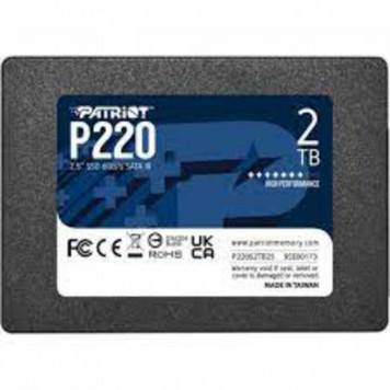 Накопичувач SSD 2.5" 2TB P220 Patriot (P220S2TB25) - фото 1