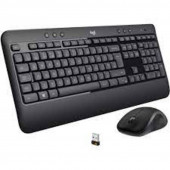 Комплект (клавіатура, миша) бездротова Logitech MK540 Black USB (920-008685)