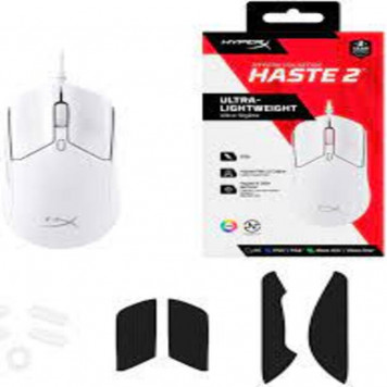 Игровая мышь HyperX Pulsefire Haste 2 WL, White - фото 1