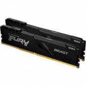 Оперативная память Kingston DDR4 32GB KIT (16GBx2) 3200 Fury Beast Black