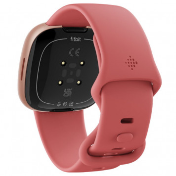Смарт-годинник Fitbit Versa 4 Pink Sand/Copper Rose (FB523RGRW) - фото 2