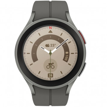 Смарт-часы Samsung SM-R920 (Galaxy Watch 5 Pro 45mm) Titanium (SM-R920NZTASEK) - фото 1