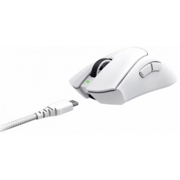 Ігрова миша RAZER DeathAdder V3 Pro Wireless, white (RZ01-04630200-R3G1) - фото 3