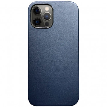 Чохол iPhone 12 Pro Max K-DOO Noble collection /dark blue + стекло в подарок! - фото 1