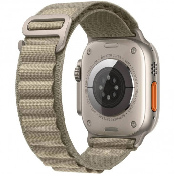 Apple Watch Ultra 2 GPS + Cellular 49mm Titanium Case with Olive Alpine Loop - Small (MREX3) - фото 3