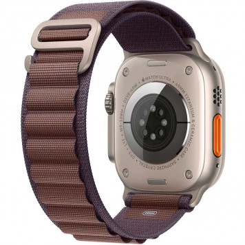 Apple Watch Ultra 2 GPS + Cellular 49mm Titanium Case with Indigo Alpine Loop - Large (MREW3) - фото 3