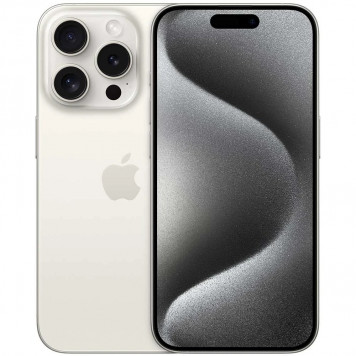 Apple iPhone 15 Pro 1TB White Titanium (MTVD3) - фото 1