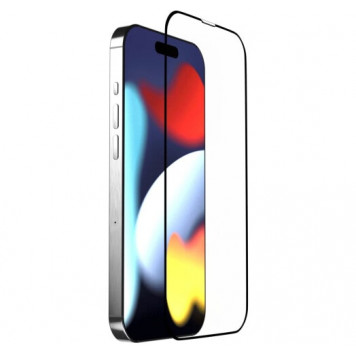 Защитное стекло iLera DeLuxe FullCover Glass for iPhone 15 Pro Max - фото 2