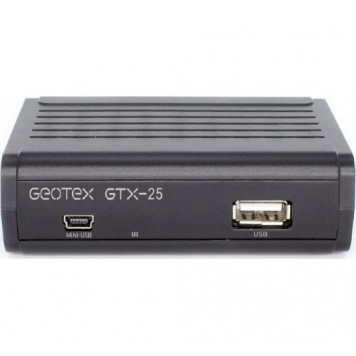 Цифровий Т2 ресивер Geotex GTX-25 - фото 3