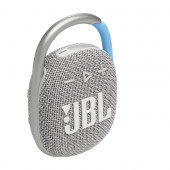 Портативная акустика JBL Clip 4 Eco White (JBLCLIP4ECOWHT)