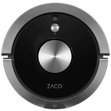 Робот-пилосос з вологим прибиранням Zaco A9s Pro Carbon Black - фото 1