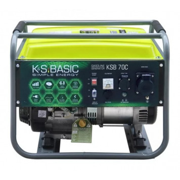 Бензиновый генератор K&S BASIC KSB 70C - фото 1