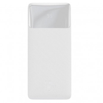 Портативна батарея Baseus Bipow Digital Display 15W 10000mAh white (PPDML-I02) - фото 1
