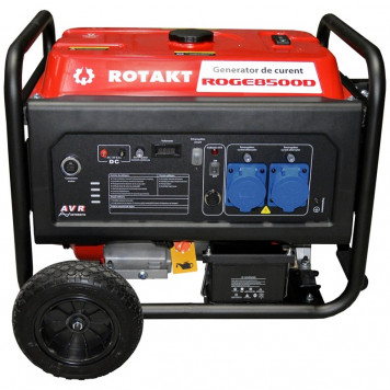 Бензиновый генератор Rotakt ROGE8500D - фото 2