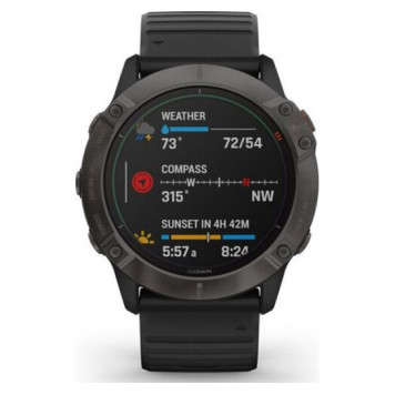 Смарт-часы Garmin Fenix 6X Pro Solar GPS Watch (010-02157-20) - фото 2