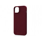 Чехол Njord Suede MagSafe Case Crimson Red for iPhone 15 Plus (NA52SU11)