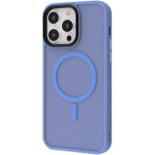 Чохол WAVE Matte Insane Case with MagSafe iPhone 14 Pro Max - sierra blue + стекло в подарок!