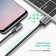 Кабель UGREEN US284 Right Angle USB-A to USB-C Cable 2m (Space Gray) (UGR-50942) - фото 3