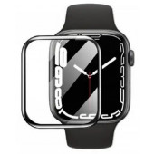 Защитное стекло iLera Apple Watch 7 PolyGlass 2.5D 41 мм, Black