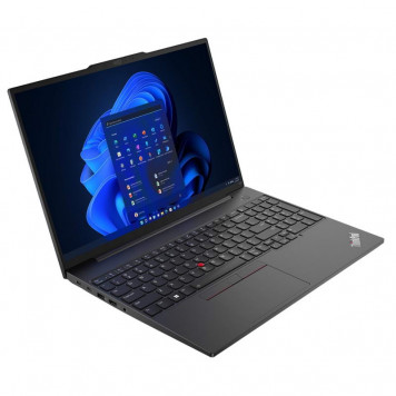 Ноутбук Lenovo ThinkPad E16 Gen 1 (21JN004SRA) Graphite Black - фото 2