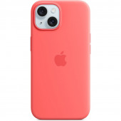 Чохол Silicone Case with MagSafe iPhone 15 Guava
