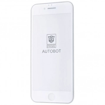 Защитное стекло PRIME AUTOBOT iPhone 6/6s White - фото 1