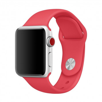 Ремінець Apple watch Sport Band 38mm red raspberry - фото 1