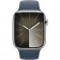 Apple Watch Series 9 GPS + Cellular 45mm Silver S. Steel Case w. Storm Blue S. Band - M/L (MRMP3) - фото 2