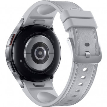 Смарт-годинник Samsung Galaxy Watch6 Classic 43mm eSIM Silver (SM-R955FZSA) - фото 5
