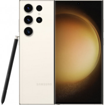 Смартфон Samsung Galaxy S23 Ultra SM-S9180 12/256GB Cream ( CN Snapdregon ) (Китайская версия) - фото 1