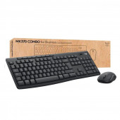 Комплект (клавіатура, миша) Logitech MK370 Black USB (L920-012077)