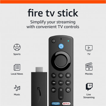 Медіаплеєр Amazon Fire TV Stick (3rd Gen) - фото 2
