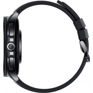 Смарт-годинник Xiaomi Watch 2 Pro Bluetooth Black Case with Black Fluororubber Str (BHR7211GL) UA - фото 5