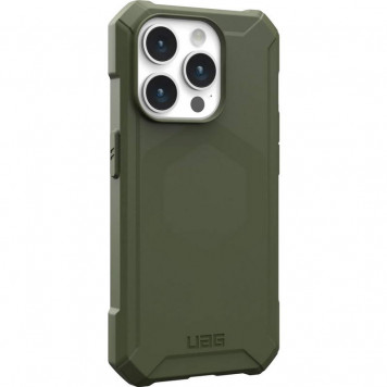 Чохол UAG для Apple iPhone 15 Pro Max Essential Armor Magsafe, Olive Drab - фото 3