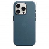 Чохол Apple iPhone 15 Pro FineWoven Case with MagSafe - Pacific Blue (MT4Q3)