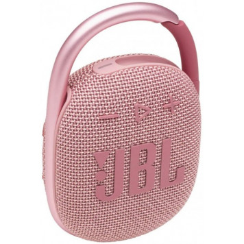 Портативная колонка JBL Clip 4 Pink (JBLCLIP4PINK) - фото 1