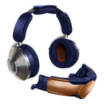Навушники Dyson Zone Absolute with air purification Prussian Blue/Bright Copper (376121-01/376067-01) - фото 1