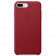 Кожаный чехол Apple Leather Case iPhone 7plus/8plus Red - фото 1