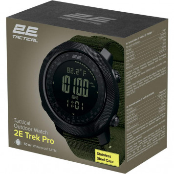 Смарт-часы 2E Trek Pro Black-Green (2E-TCW30BK) (UA) - фото 7