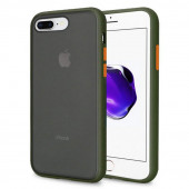 Чехол Matte Skin Case iphone 7plus/8 plus dark green