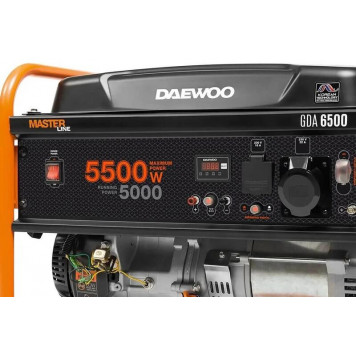 Бензиновий електрогенератор DAEWOO GDA 6500 - фото 2
